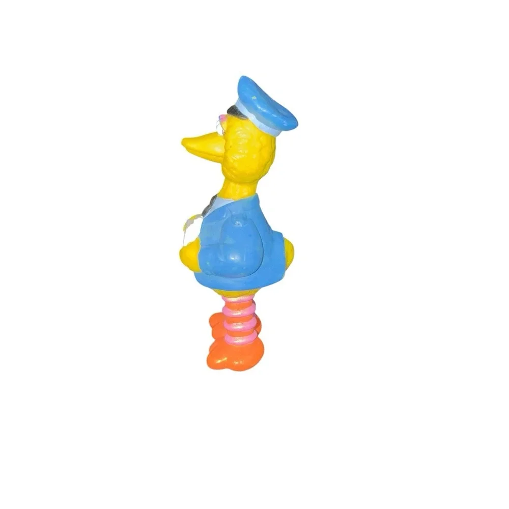 Vtg Applause Sesame Street Mailman Big Bird‎ PVC Figure Cake Topper Rare Sz. 4